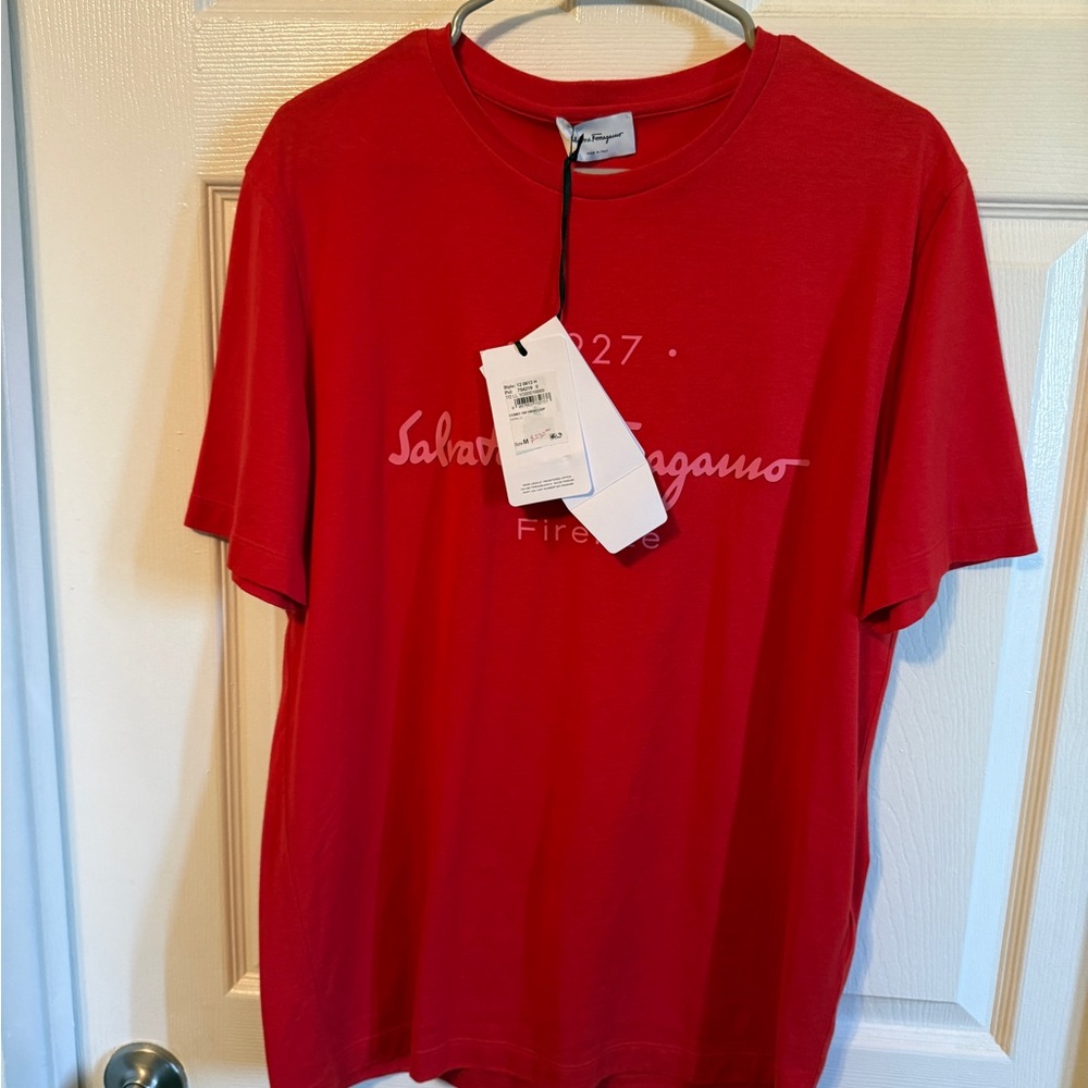 Salvatore Ferragamo Vibrant Red Fabric